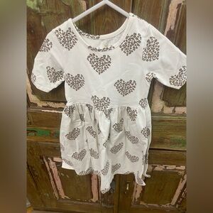 Pink chicken heart dress size 4